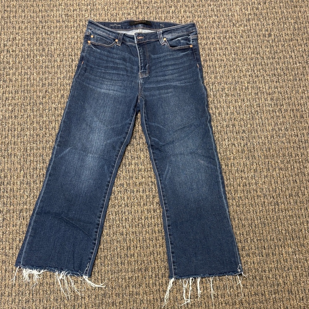 Liverpool Dark Blue Flare Jeans